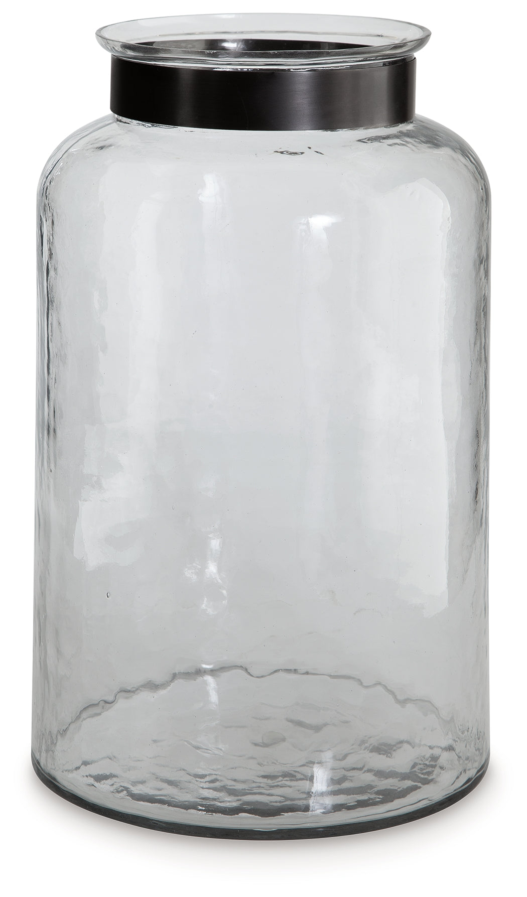 Lukasvale Clear/Pewter Finish Vase - A2000586 - Bien Home Furniture & Electronics