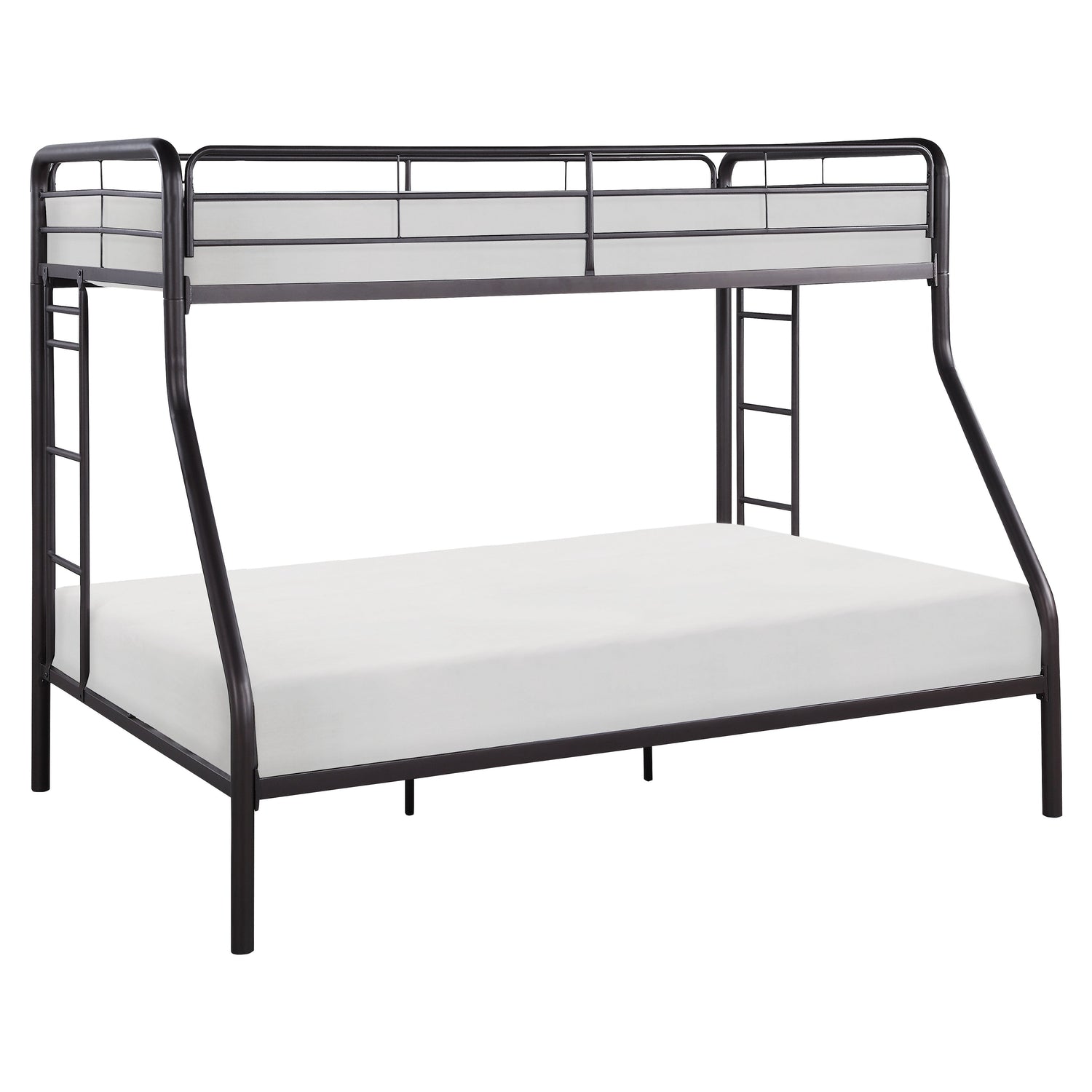 Lunar Dark Bronze Metal Twin/Full Bunk Bed - B2009DZTF-1 - Bien Home Furniture & Electronics