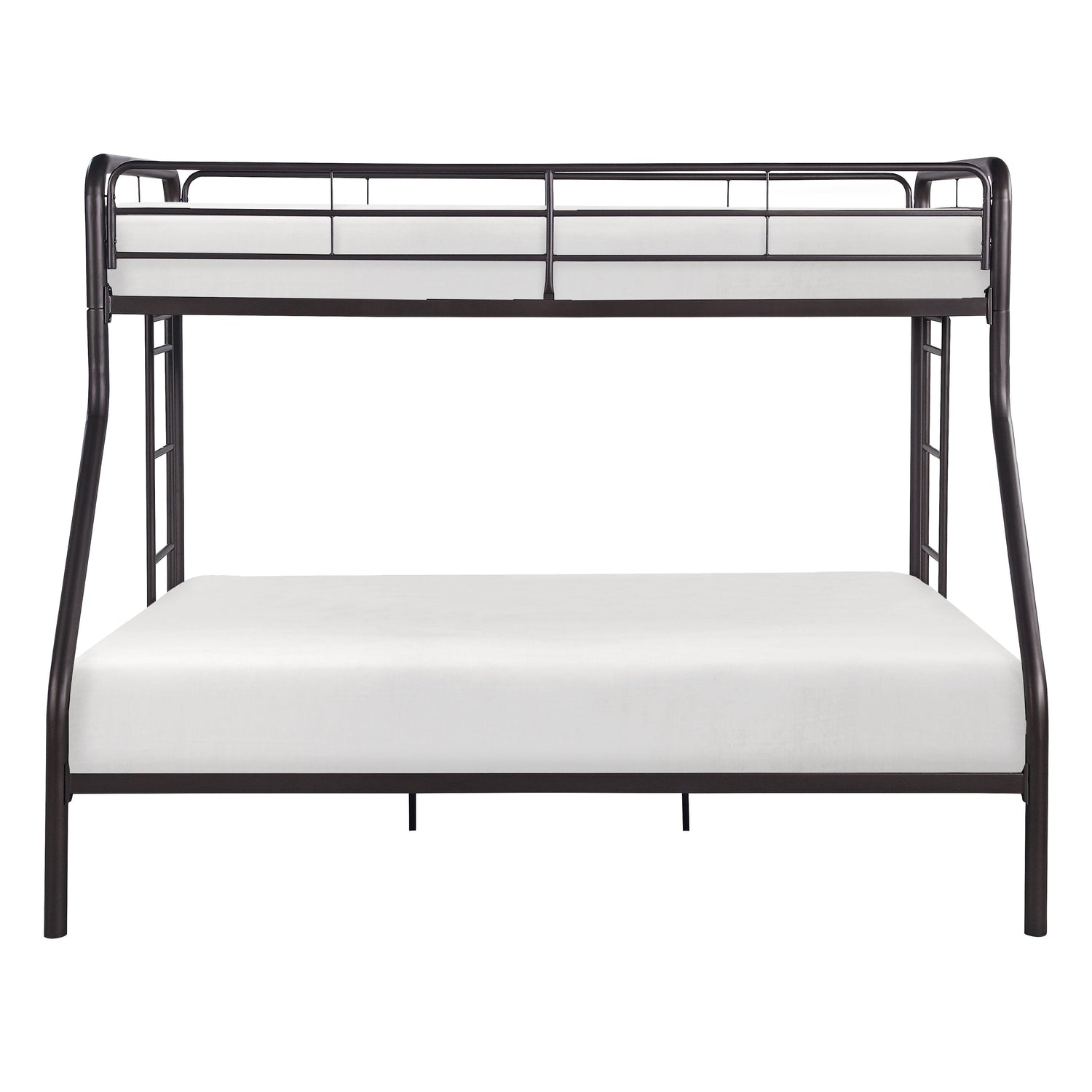 Lunar Dark Bronze Metal Twin/Full Bunk Bed - B2009DZTF-1 - Bien Home Furniture & Electronics