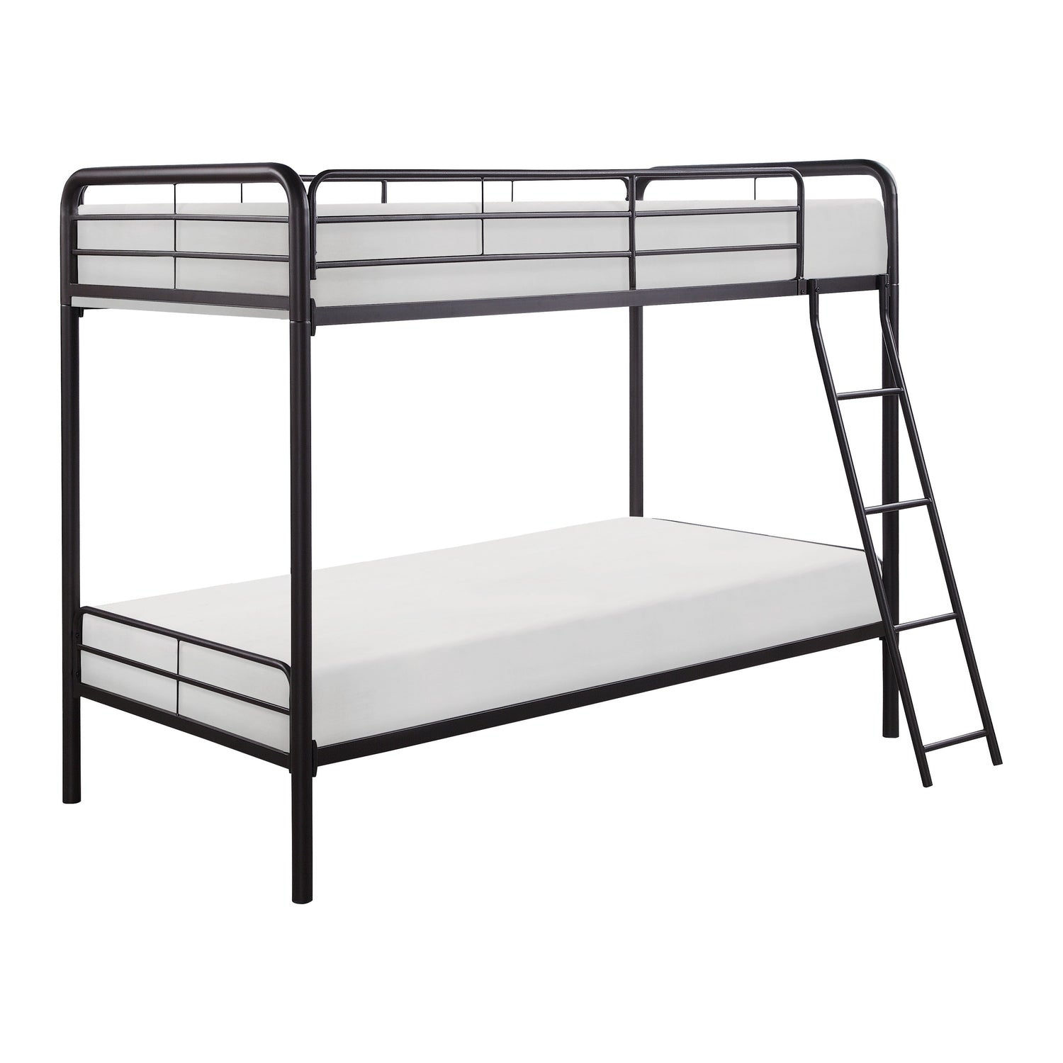 Lunar Dark Bronze Metal Twin/Twin Bunk Bed - B2009DZ-1 - Bien Home Furniture & Electronics