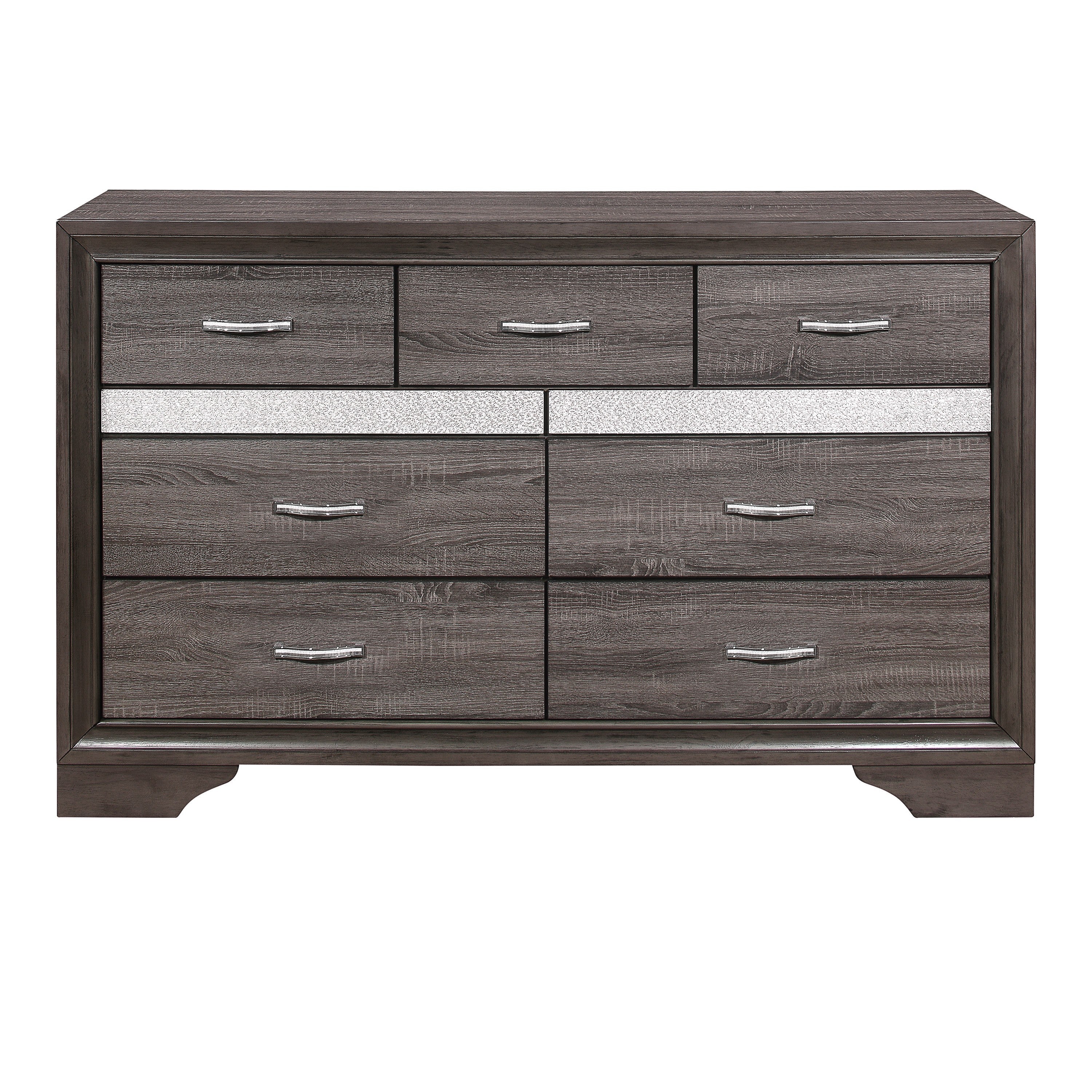 Luster Gray Dresser - 1505-5 - Bien Home Furniture & Electronics