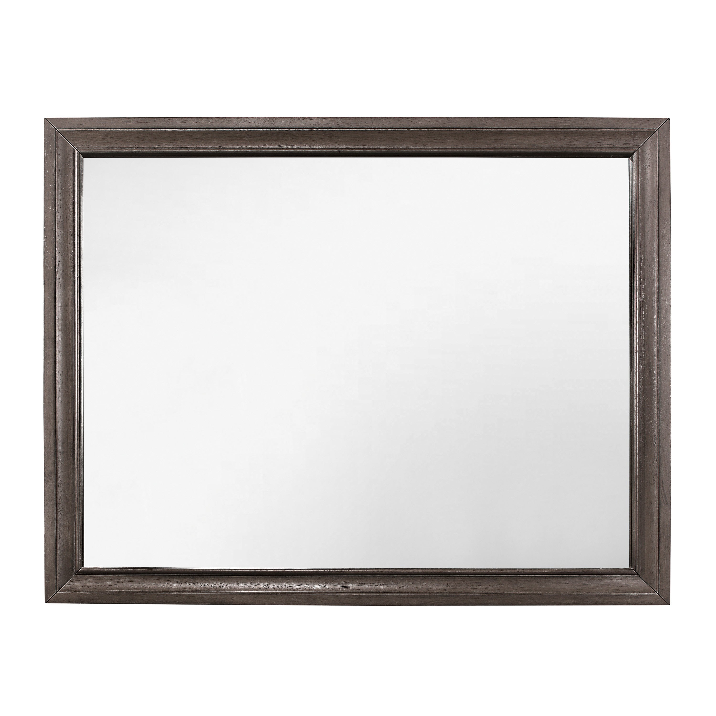 Luster Gray Mirror (Mirror Only) - 1505-6 - Bien Home Furniture &amp; Electronics