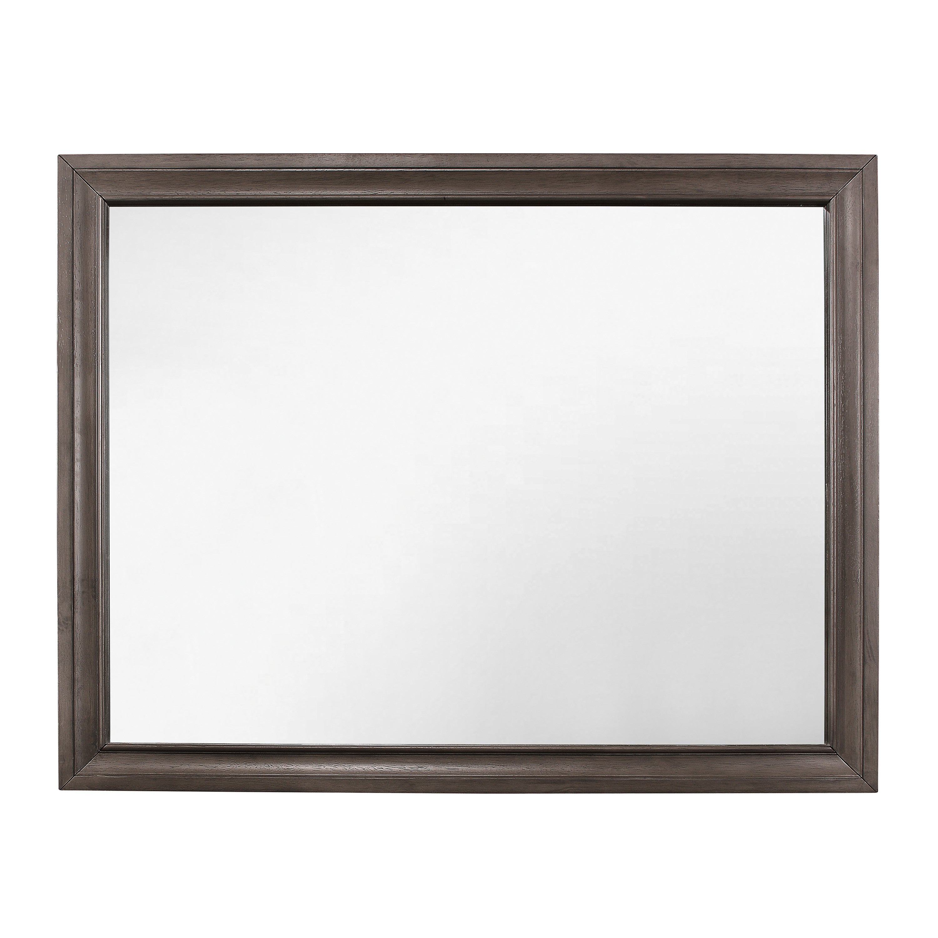 Luster Gray Mirror (Mirror Only) - 1505-6 - Bien Home Furniture & Electronics