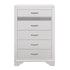 Luster White Chest - 1505W-9 - Bien Home Furniture & Electronics