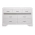 Luster White Dresser - 1505W-5 - Bien Home Furniture & Electronics