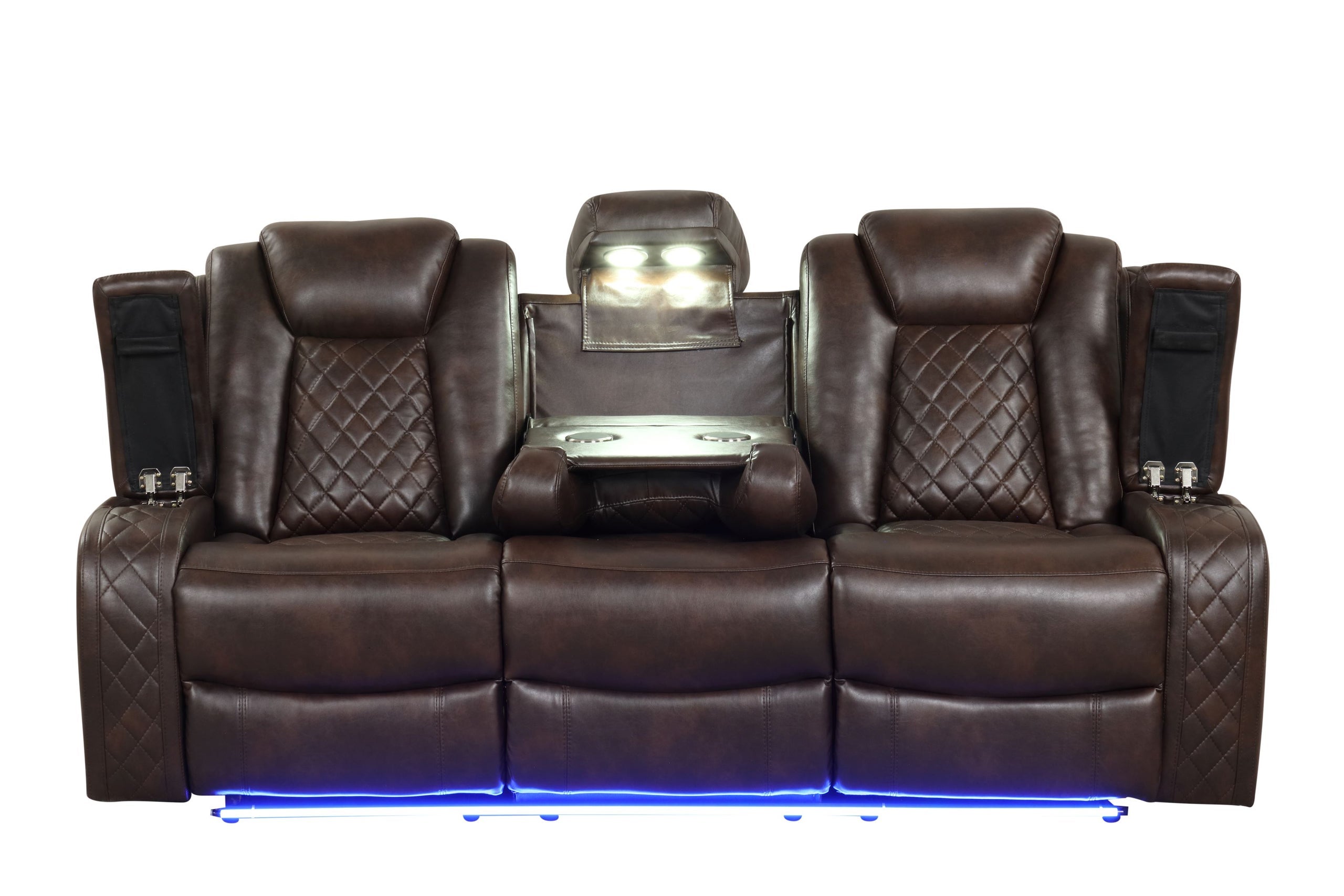 Luz Brown - 3PC Reclining Set - Luz Brown - Bien Home Furniture & Electronics