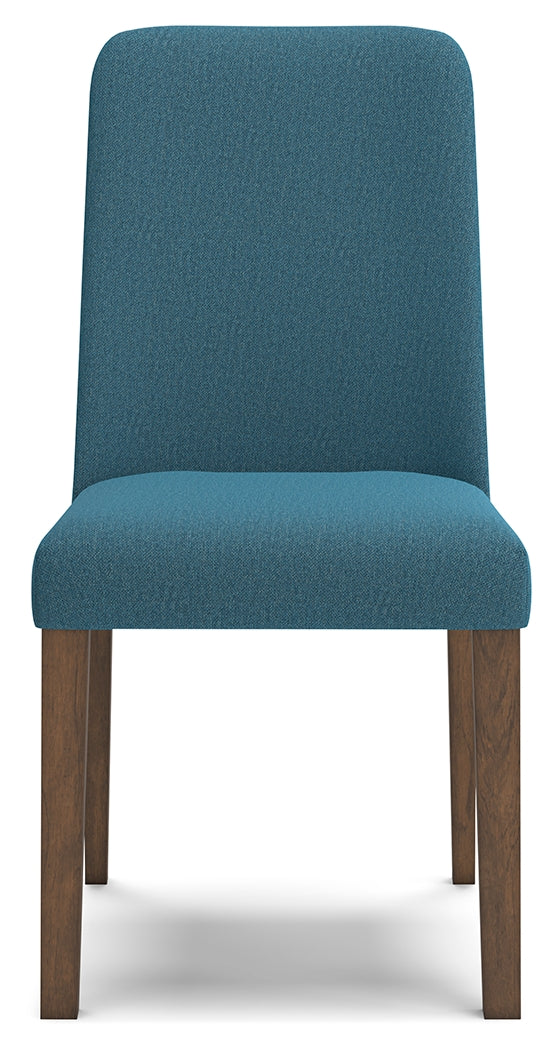Lyncott Blue/Brown Dining Chair, Set of 2 - D615-03 - Bien Home Furniture & Electronics
