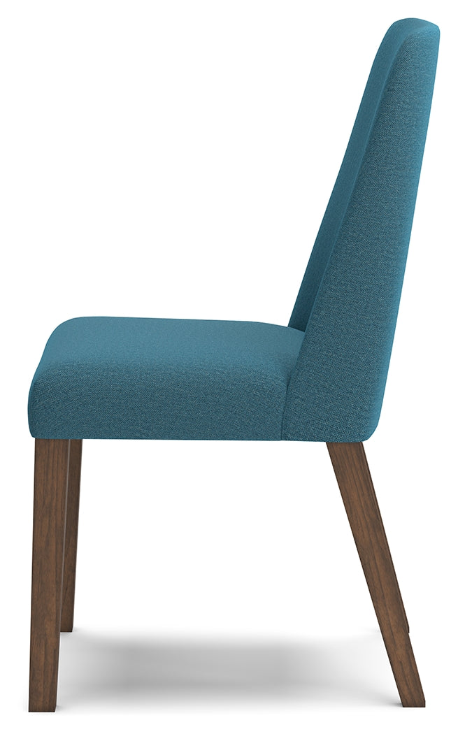 Lyncott Blue/Brown Dining Chair, Set of 2 - D615-03 - Bien Home Furniture & Electronics