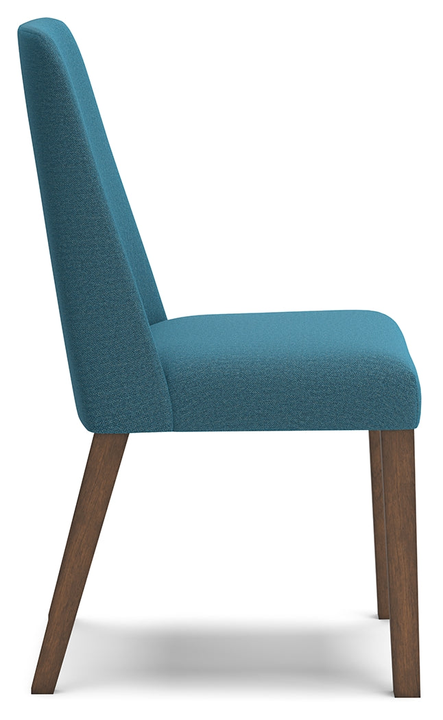 Lyncott Blue/Brown Dining Chair, Set of 2 - D615-03 - Bien Home Furniture & Electronics
