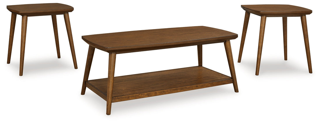 Lyncott Brown Table (Set of 3) - T416-13 - Bien Home Furniture &amp; Electronics