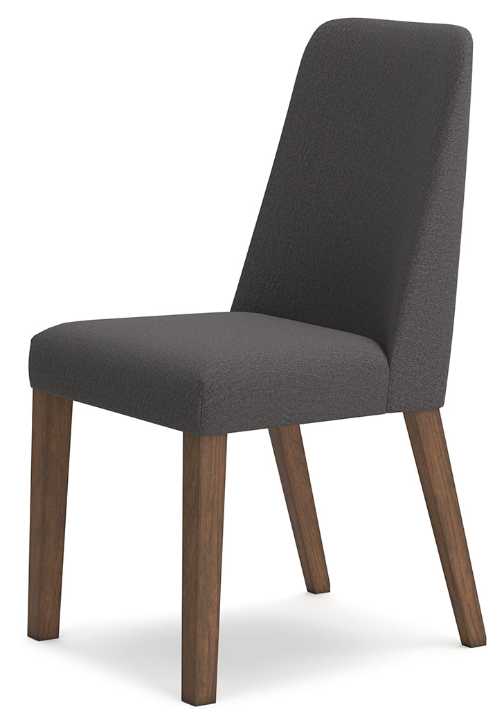 Lyncott Charcoal/Brown Dining Chair, Set of 2 - D615-02 - Bien Home Furniture & Electronics