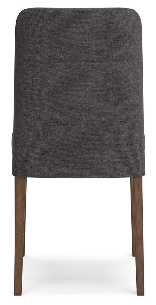 Lyncott Charcoal/Brown Dining Chair, Set of 2 - D615-02 - Bien Home Furniture & Electronics
