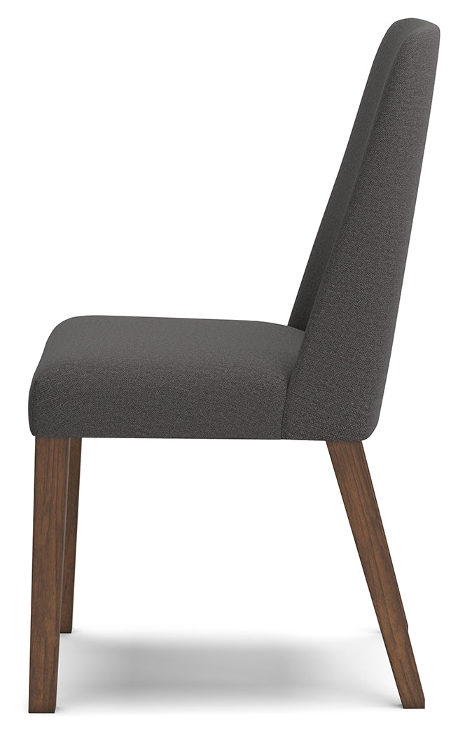 Lyncott Charcoal/Brown Dining Chair, Set of 2 - D615-02 - Bien Home Furniture & Electronics