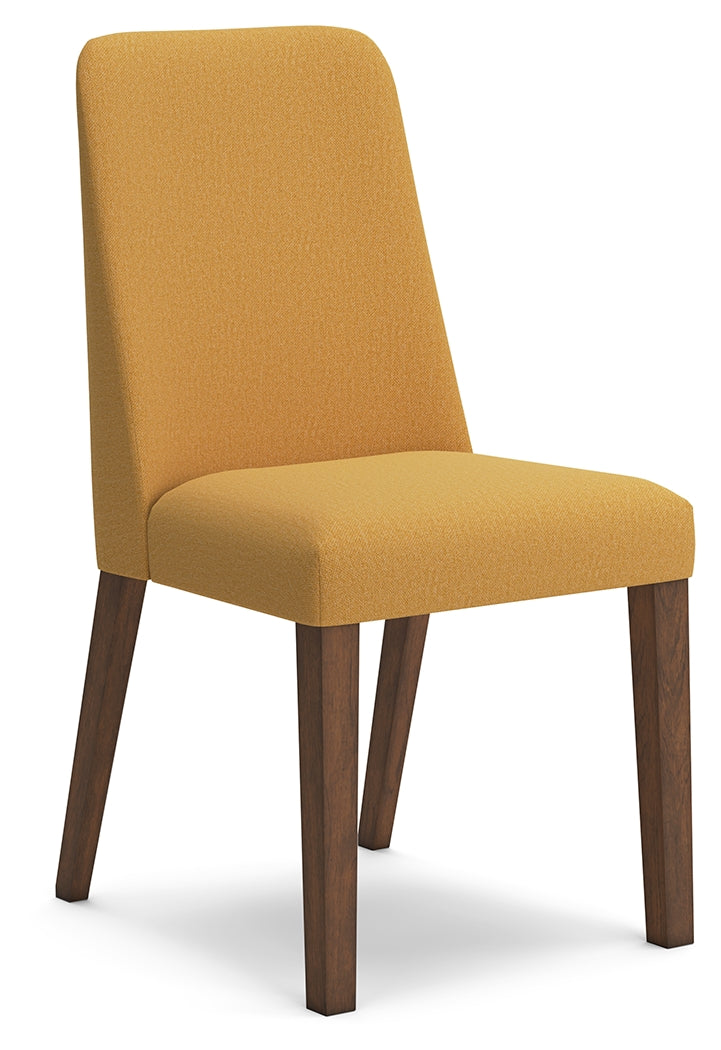 Lyncott Mustard/Brown Dining Chair, Set of 2 - D615-04 - Bien Home Furniture & Electronics