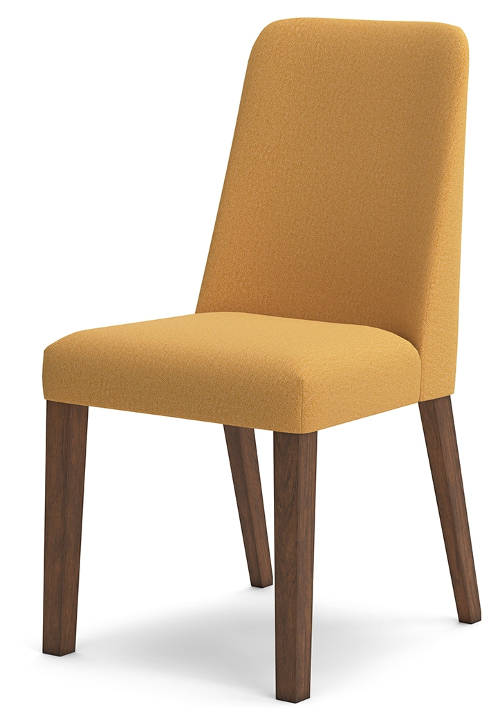 Lyncott Mustard/Brown Dining Chair, Set of 2 - D615-04 - Bien Home Furniture & Electronics