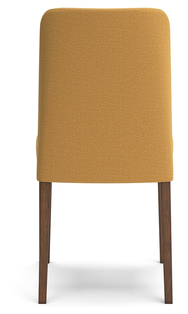 Lyncott Mustard/Brown Dining Chair, Set of 2 - D615-04 - Bien Home Furniture & Electronics