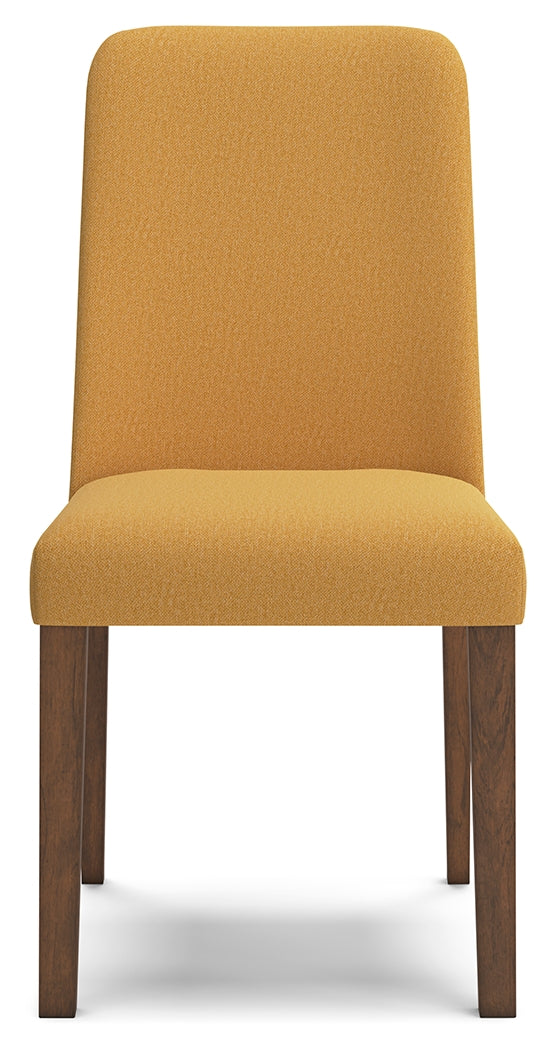 Lyncott Mustard/Brown Dining Chair, Set of 2 - D615-04 - Bien Home Furniture & Electronics