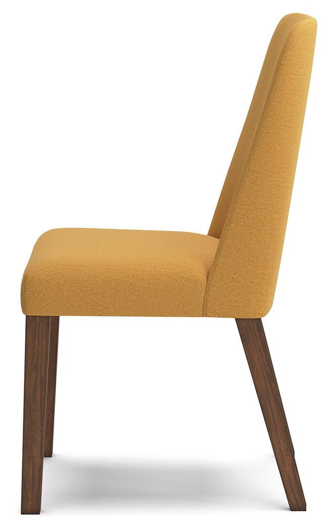 Lyncott Mustard/Brown Dining Chair, Set of 2 - D615-04 - Bien Home Furniture & Electronics