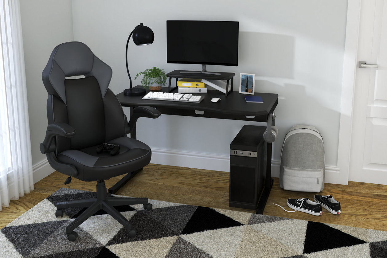 Lynxtyn Black 48&quot; Home Office Desk - H400-111 - Bien Home Furniture &amp; Electronics