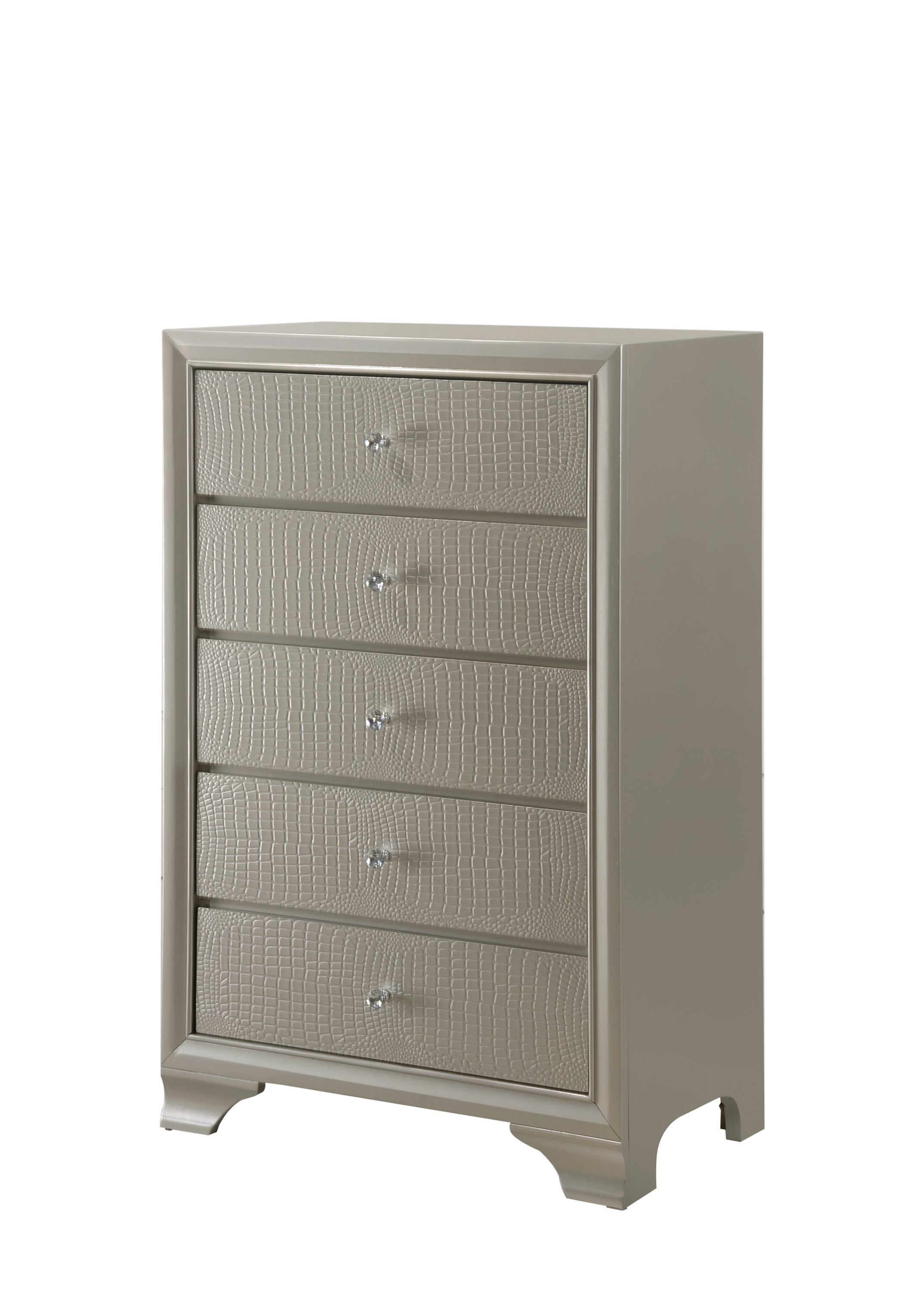 Lyssa Champagne Chest - B4300-4 - Bien Home Furniture & Electronics