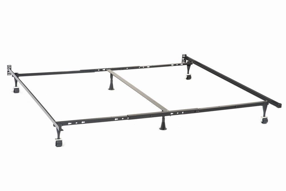 Mabel Black Queen/Eastern King/California King Bed Frame - 9601QK - Bien Home Furniture & Electronics