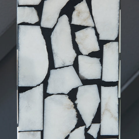 Macaria White/Black Table Lamp - L429044 - Bien Home Furniture & Electronics