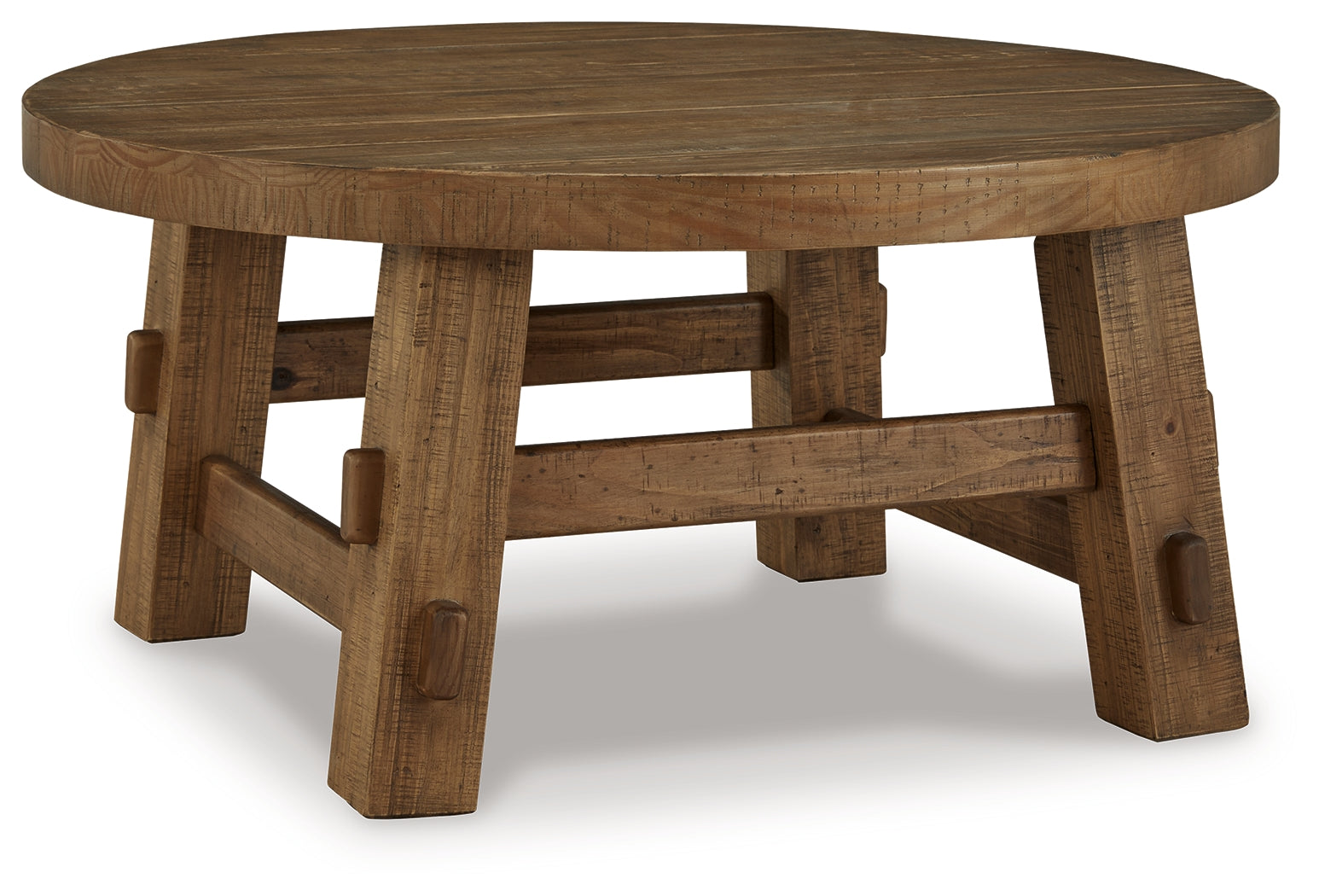 Mackifeld Warm Brown Coffee Table - T724-8 - Bien Home Furniture & Electronics