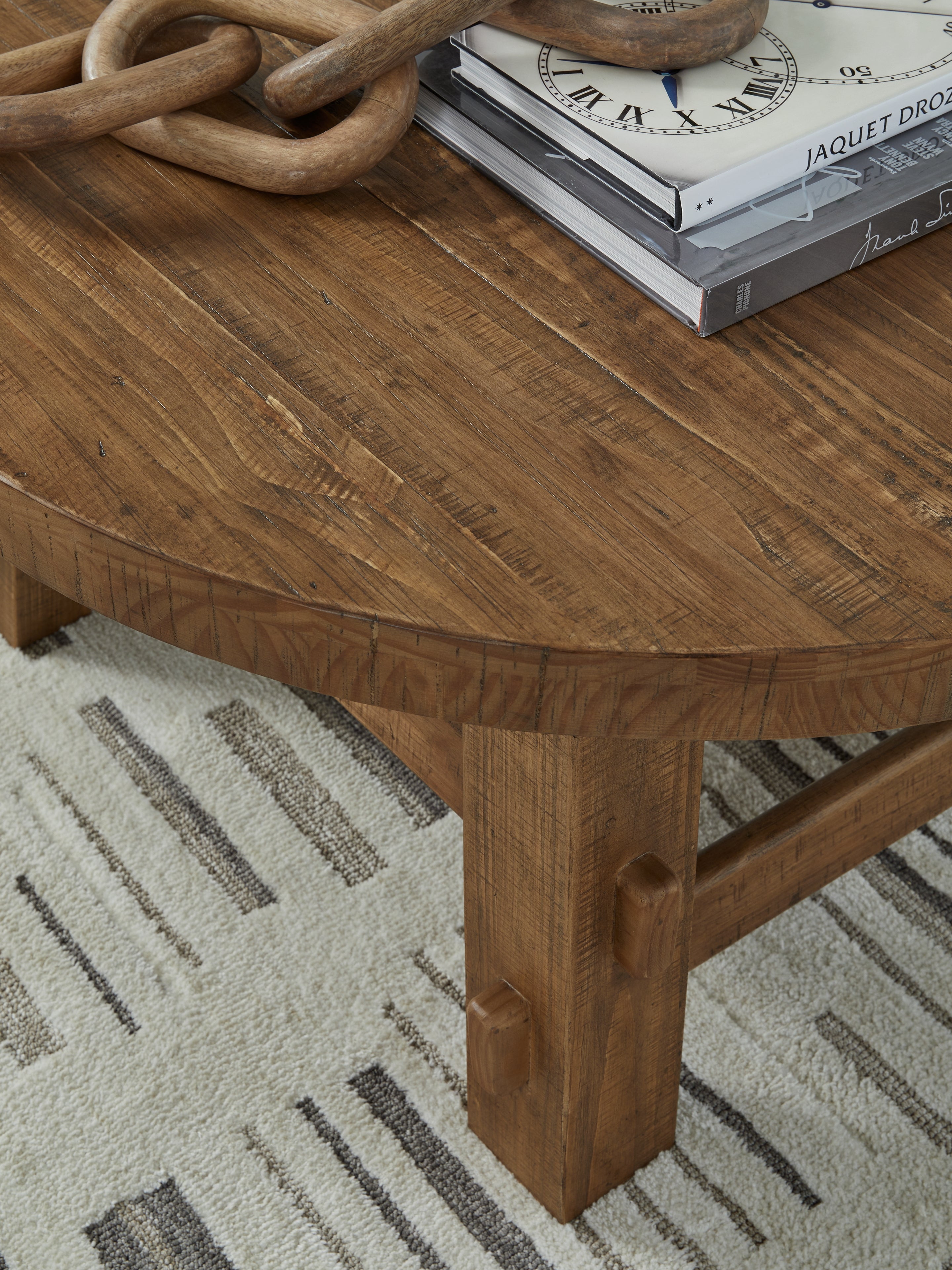 Mackifeld Warm Brown Coffee Table - T724-8 - Bien Home Furniture & Electronics