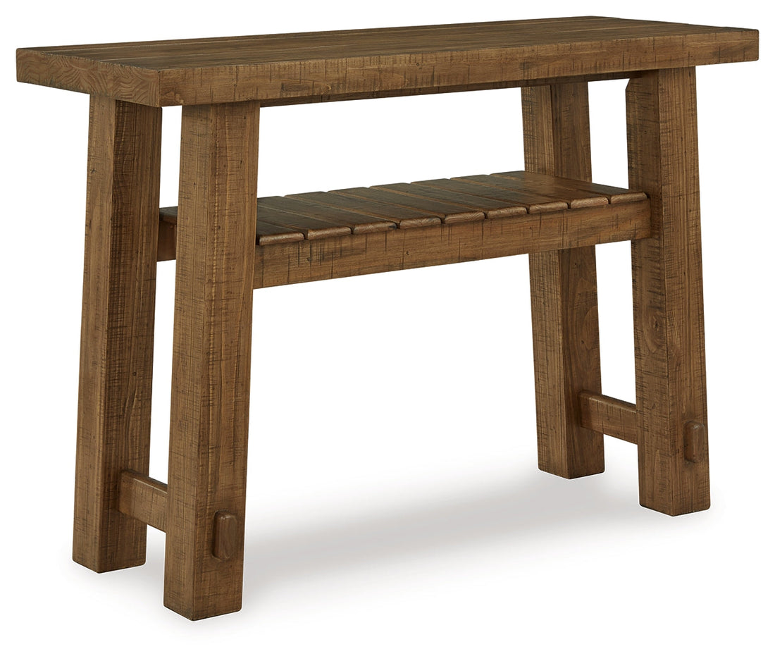 Mackifeld Warm Brown Sofa Table - T724-4 - Bien Home Furniture &amp; Electronics