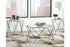 Madanere Chrome Finish Table, Set of 3 - T015-13 - Bien Home Furniture & Electronics