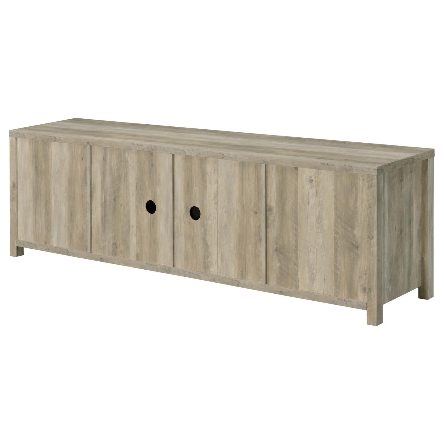 Madra Rectangular TV Console with 2 Sliding Doors - 736263 - Bien Home Furniture & Electronics