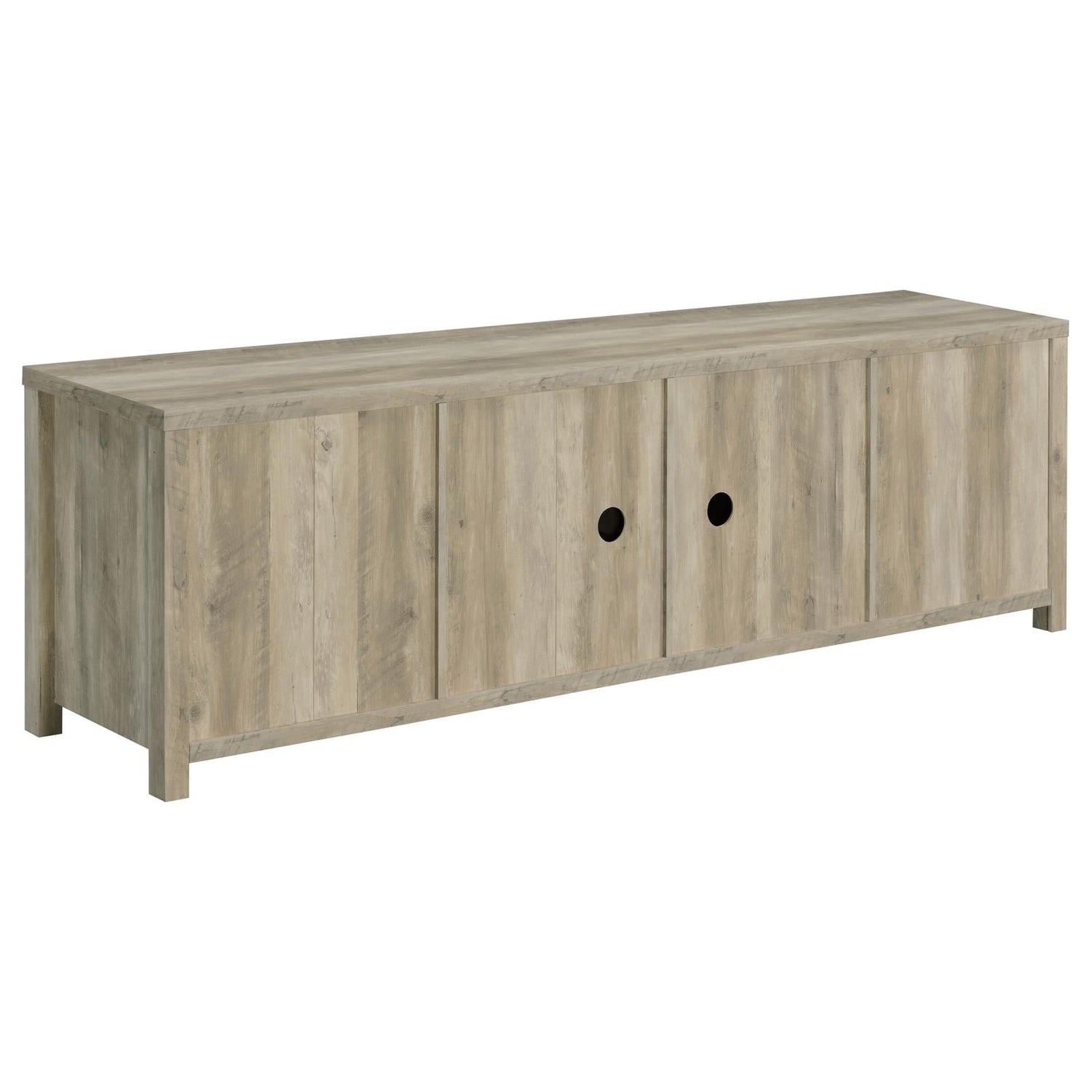 Madra Rectangular TV Console with 2 Sliding Doors - 736263 - Bien Home Furniture & Electronics