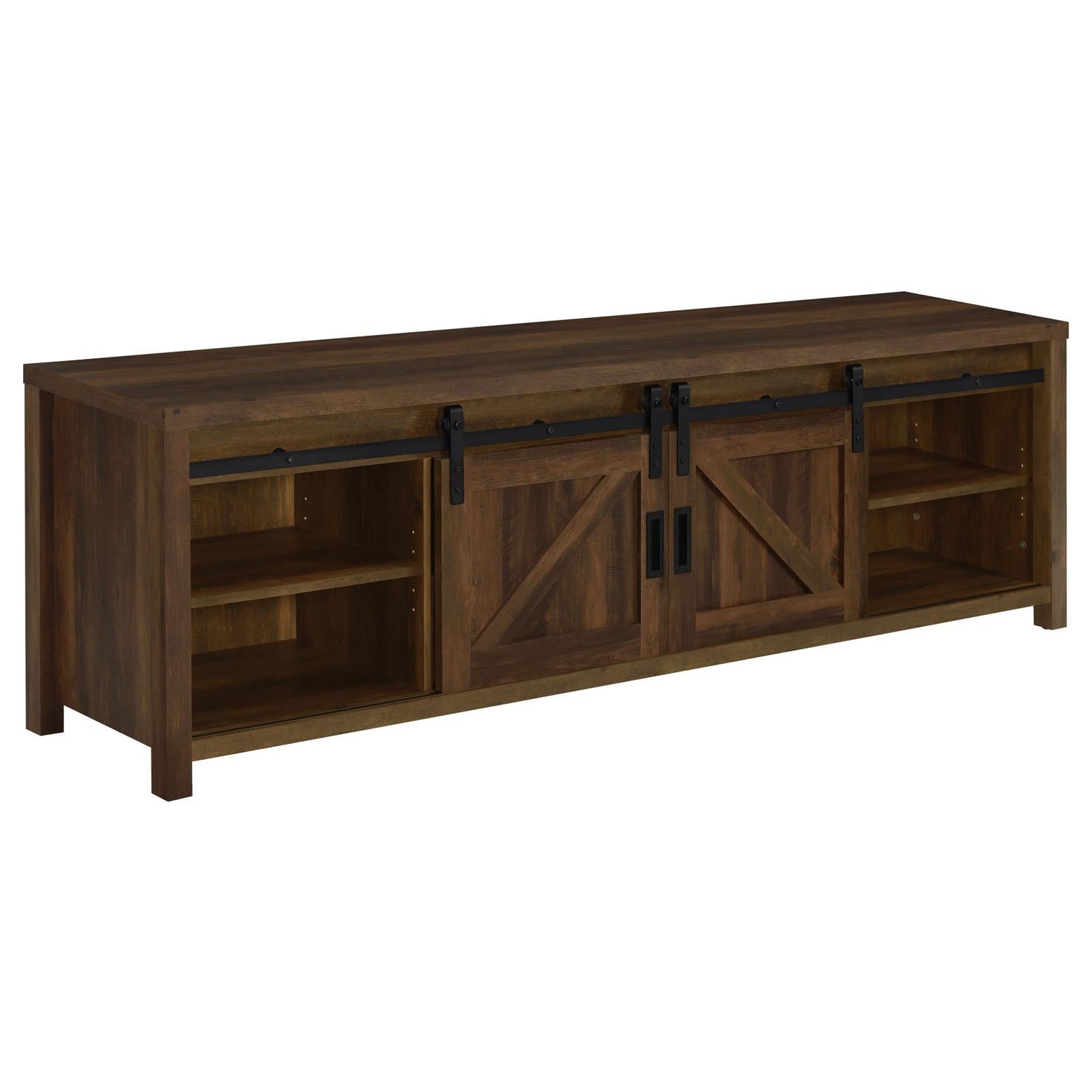 Madra Rectangular TV Console with 2 Sliding Doors - 736273 - Bien Home Furniture & Electronics