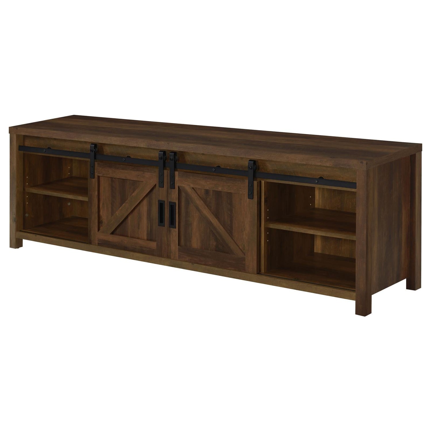 Madra Rectangular TV Console with 2 Sliding Doors - 736273 - Bien Home Furniture & Electronics