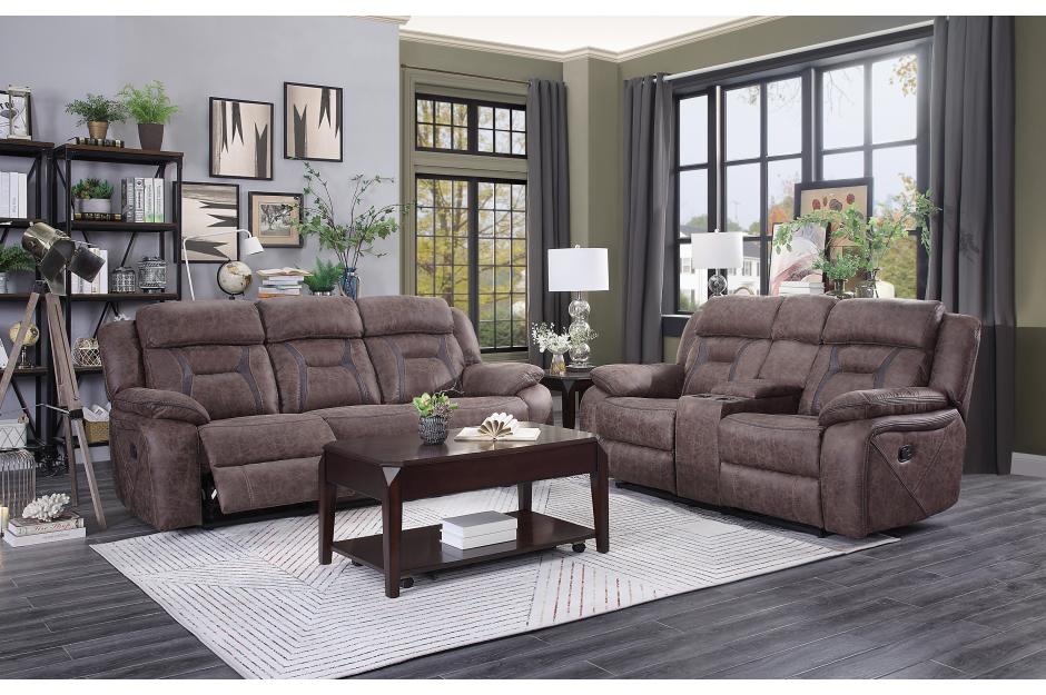 Madrona Reclining Sofa - 9989DB-3 - Bien Home Furniture & Electronics