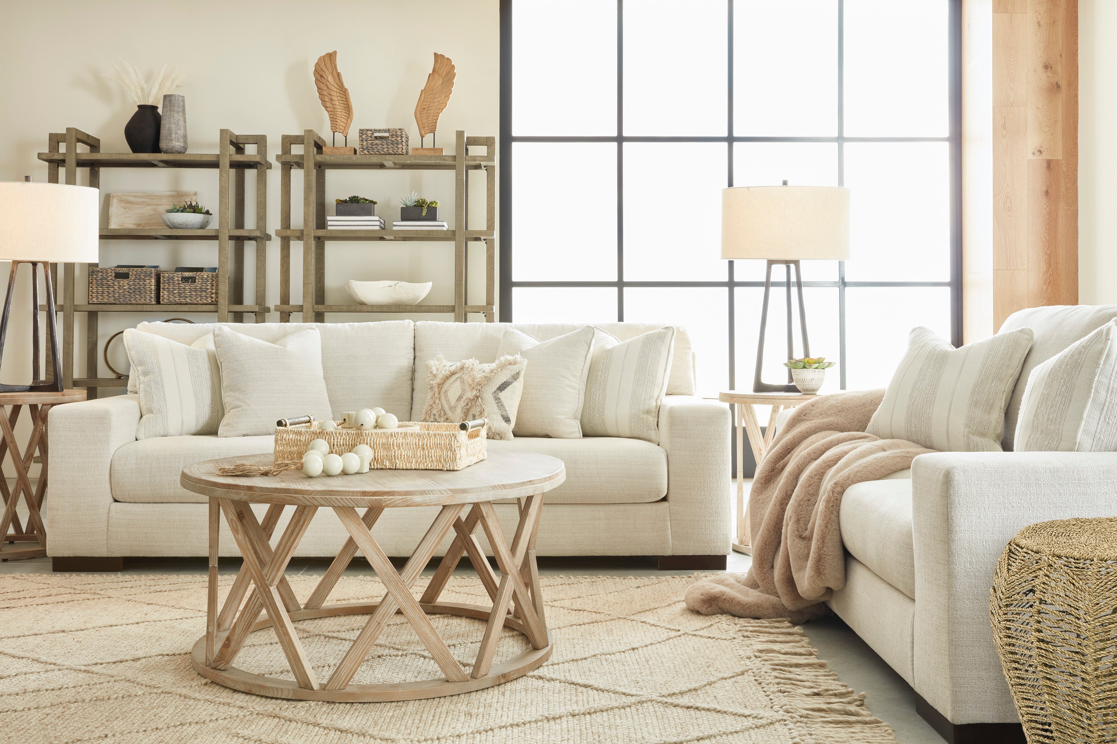 Maggie Birch Living Room Set - SET | 5200338 | 5200335 - Bien Home Furniture & Electronics