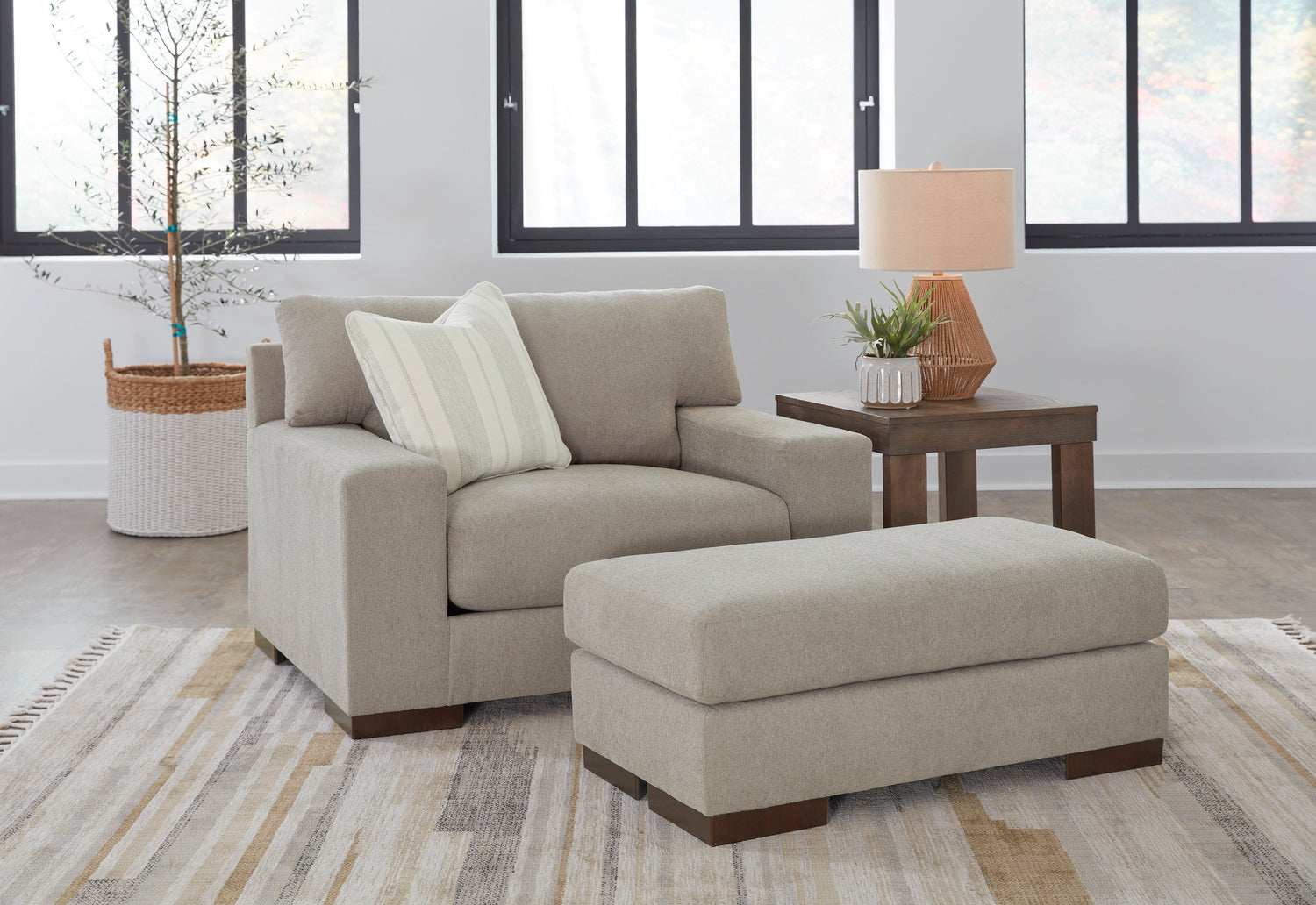 Maggie Flax Living Room Set - SET | 5200438 | 5200435 - Bien Home Furniture & Electronics