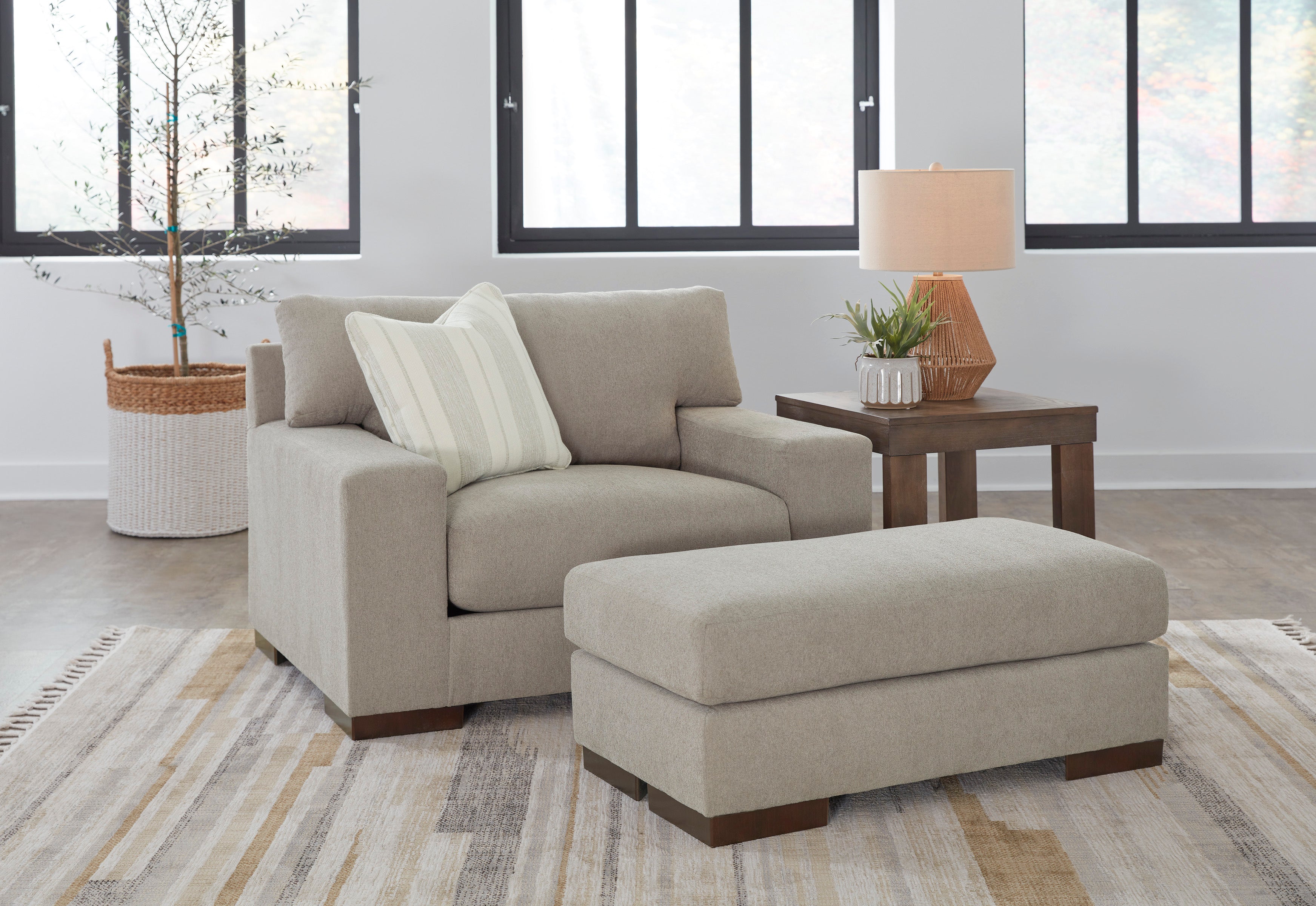 Maggie Flax Living Room Set - SET | 5200438 | 5200435 - Bien Home Furniture &amp; Electronics