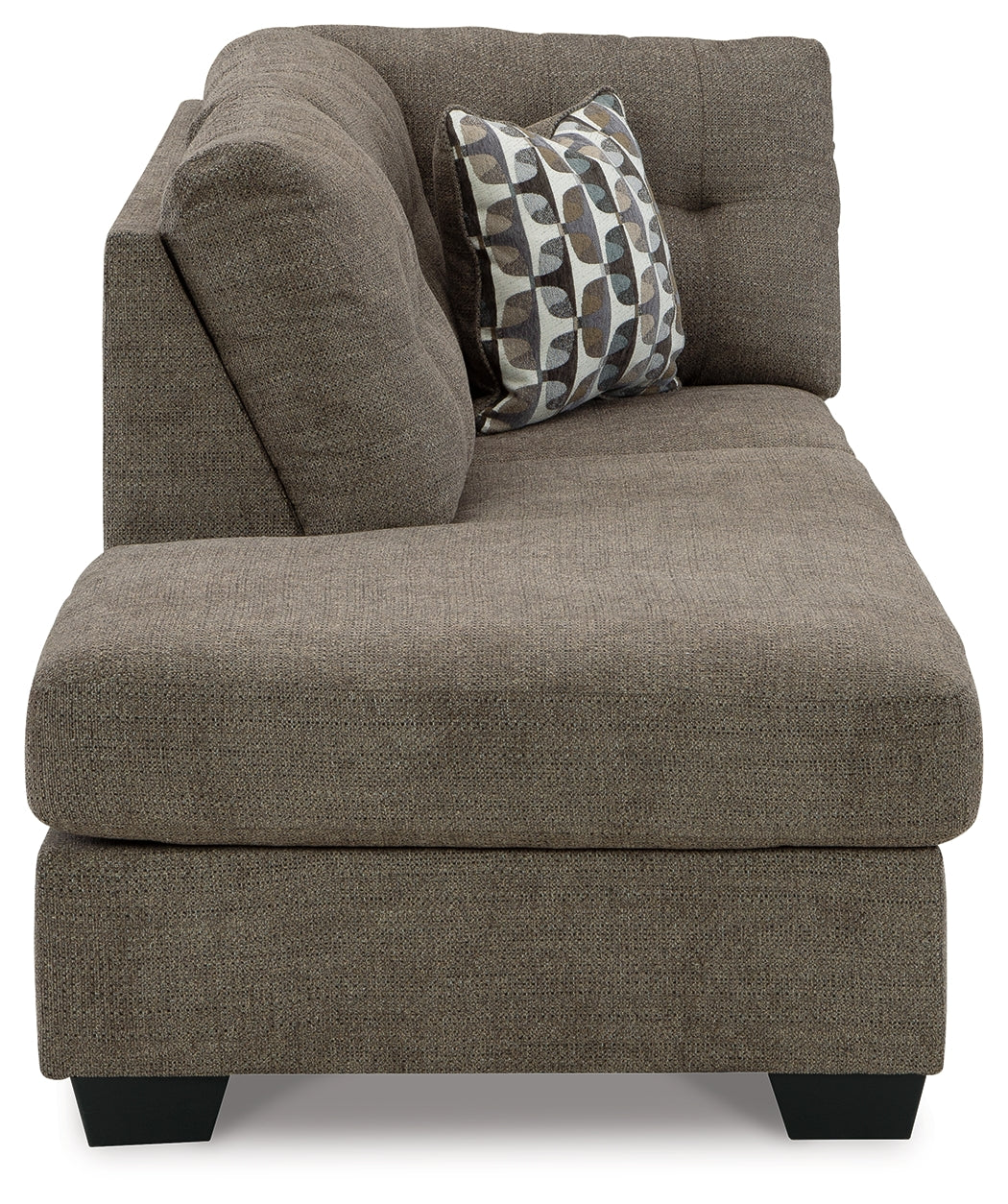 Mahoney Chocolate Left-Arm Facing Corner Chaise - 3100516 - Bien Home Furniture & Electronics