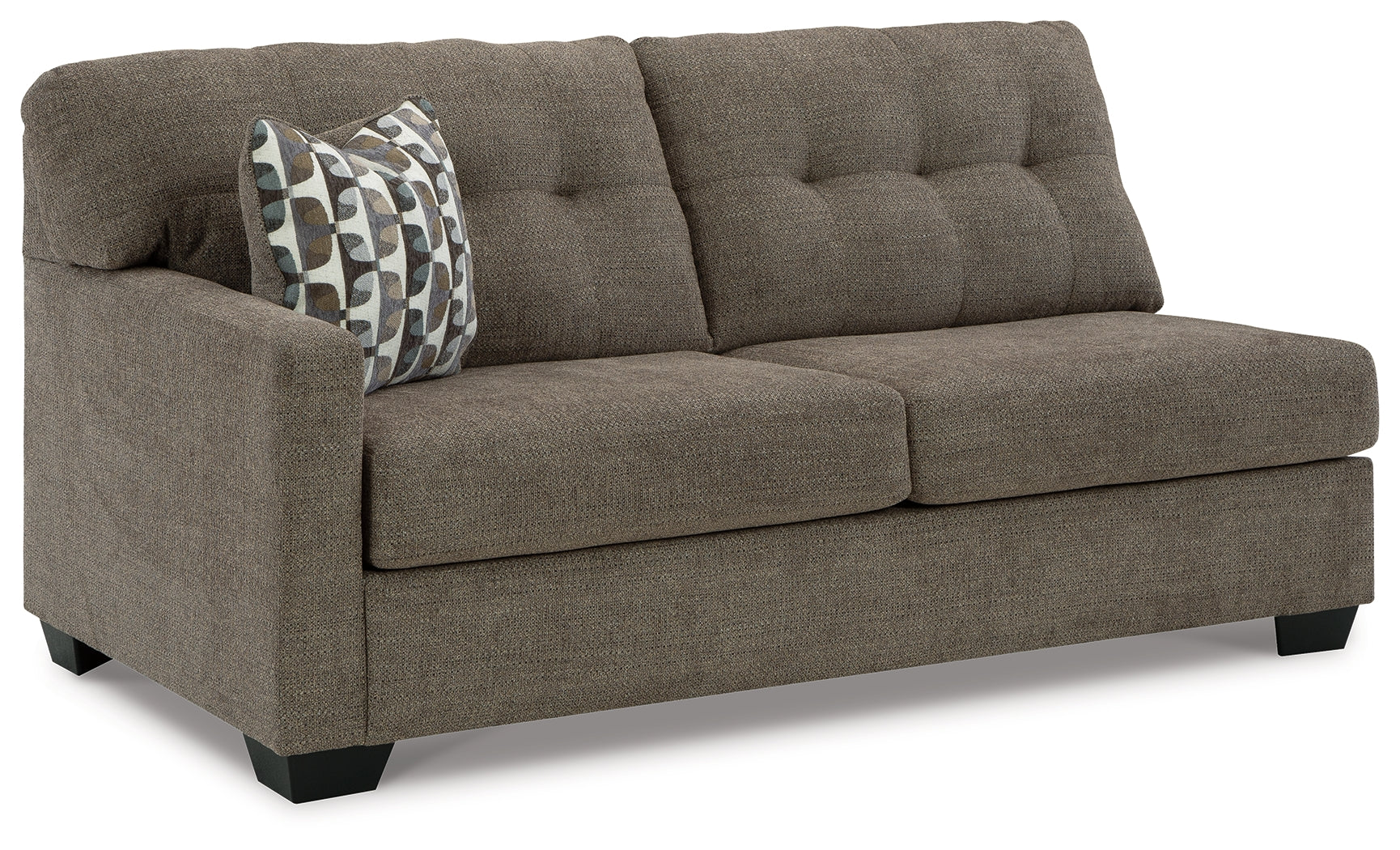 Mahoney Chocolate Left-Arm Facing Sofa - 3100566 - Bien Home Furniture & Electronics