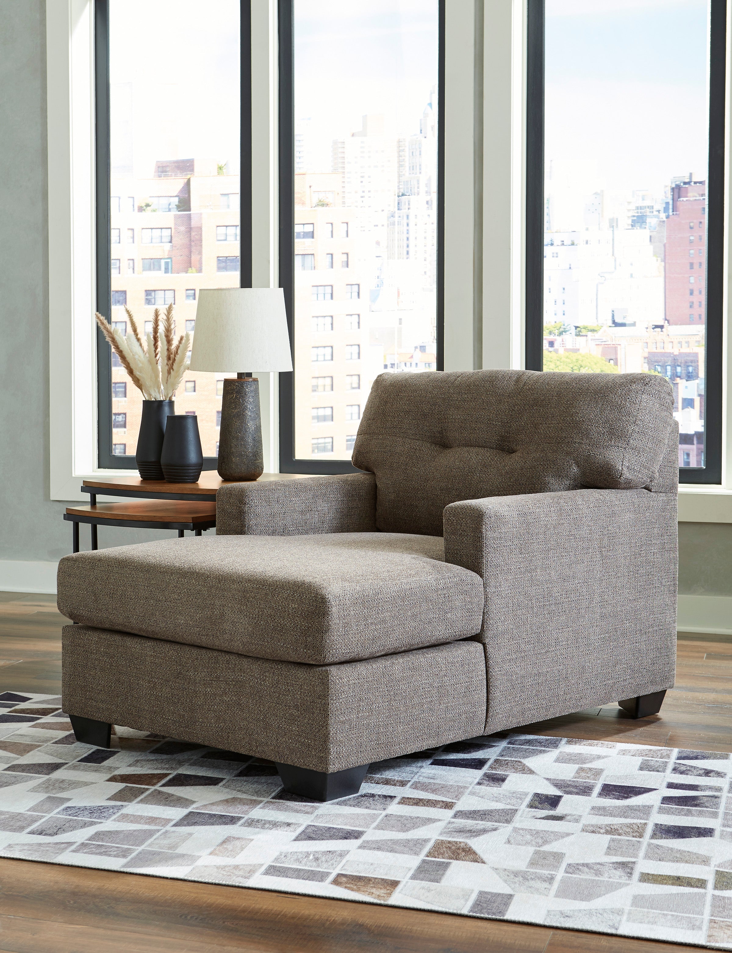 Mahoney Chocolate Living Room Set - SET | 3100538 | 3100535 - Bien Home Furniture & Electronics
