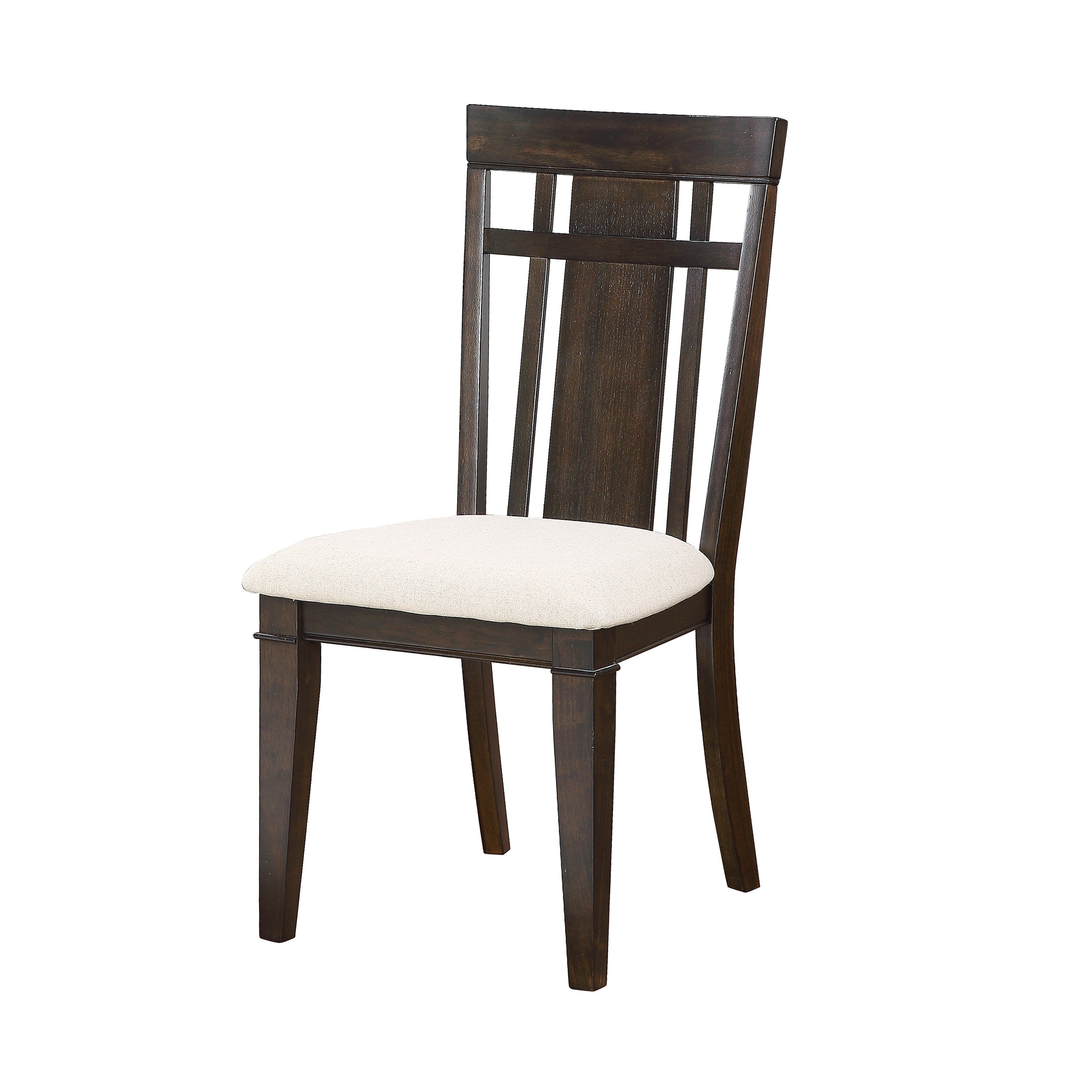 Makah Dark Brown Extendable Dining Set - SET | 5496-78 | 5496S(2) - Bien Home Furniture & Electronics
