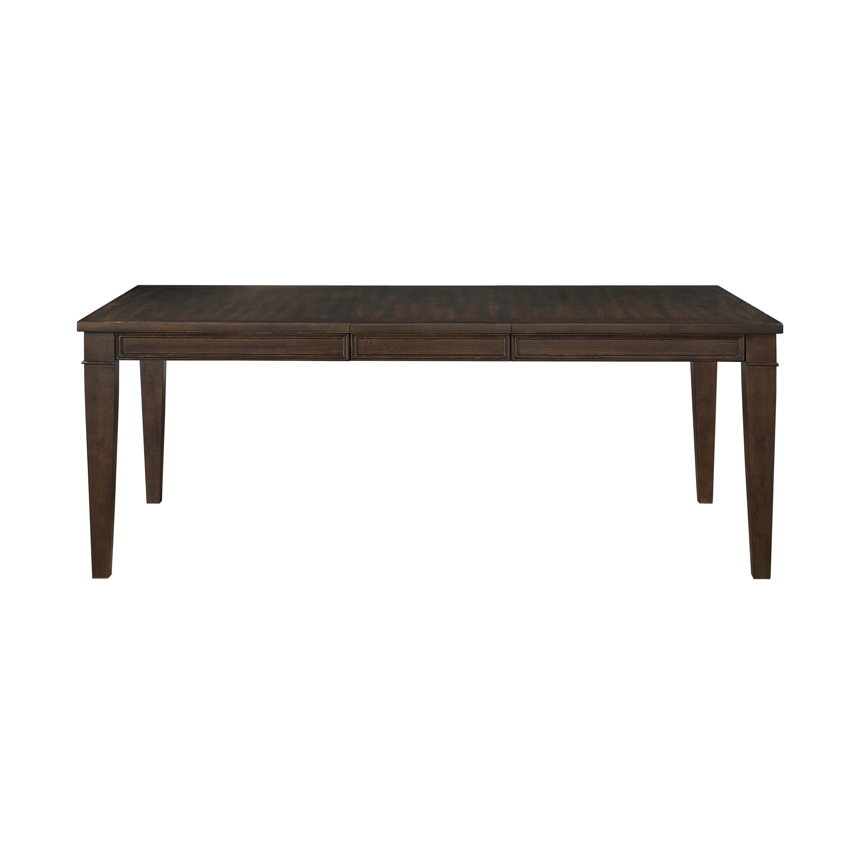Makah Dark Brown Extendable Dining Table - 5496-78 - Bien Home Furniture & Electronics