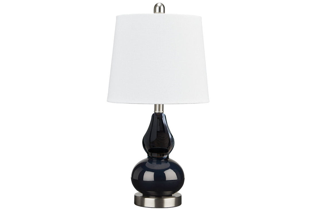 Makana Navy Table Lamp - L431514 - Bien Home Furniture &amp; Electronics