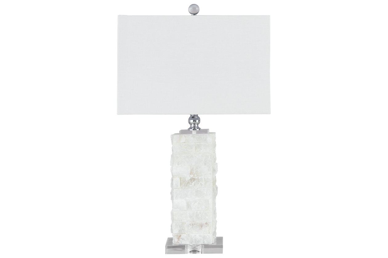 Malise White Table Lamp - L429014 - Bien Home Furniture & Electronics