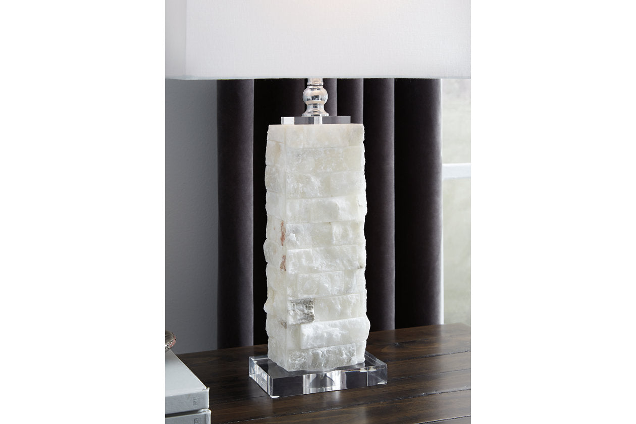 Malise White Table Lamp - L429014 - Bien Home Furniture & Electronics