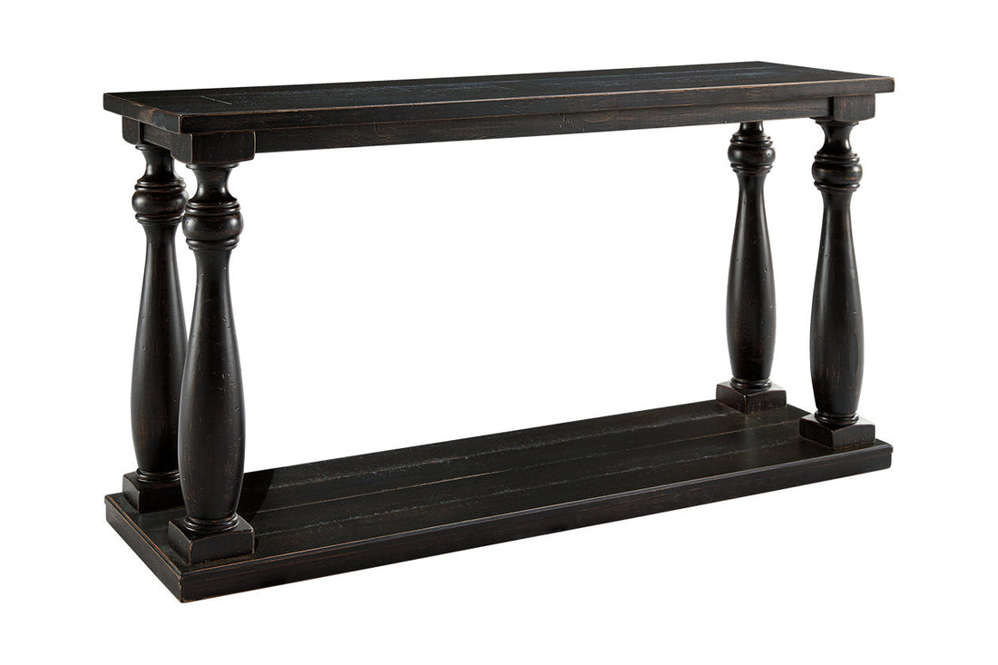 Mallacar Black Sofa/Console Table - T880-4 - Bien Home Furniture &amp; Electronics
