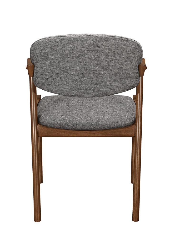 Malone Gray/Dark Walnut Dining Side Chairs, Set of 2 - 105352 - Bien Home Furniture & Electronics