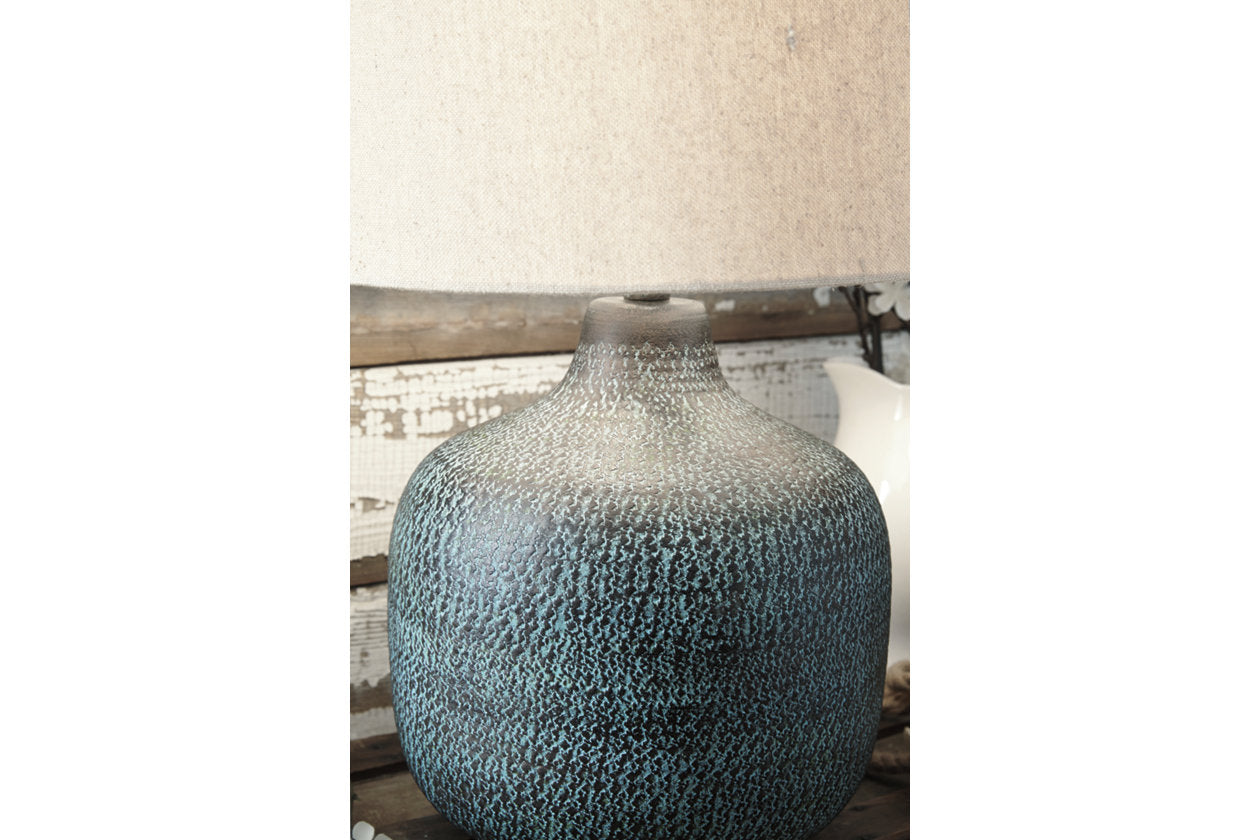 Malthace Patina Table Lamp - L207304 - Bien Home Furniture & Electronics