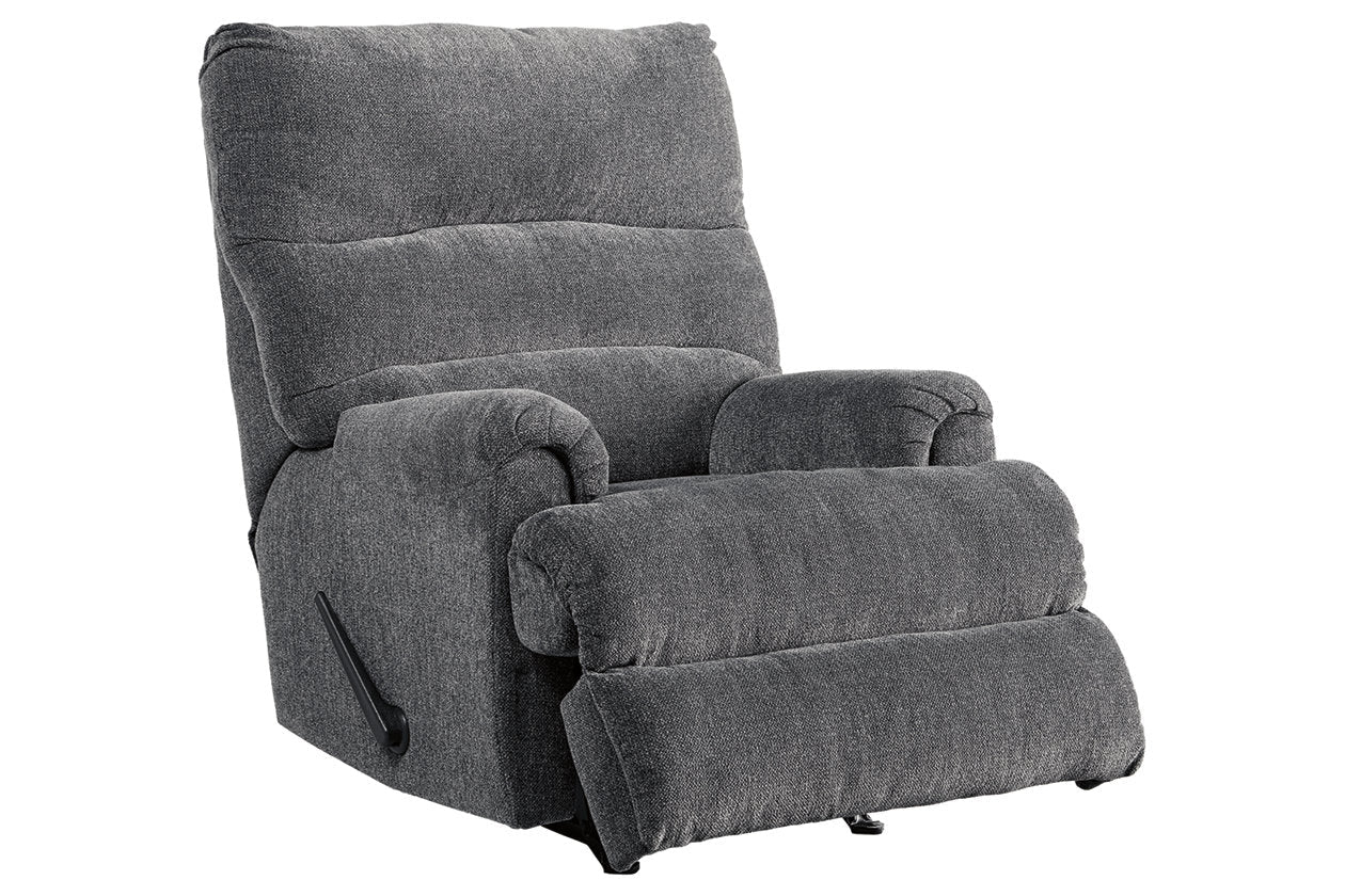 Man Fort Graphite Recliner - 4660525 - Bien Home Furniture & Electronics